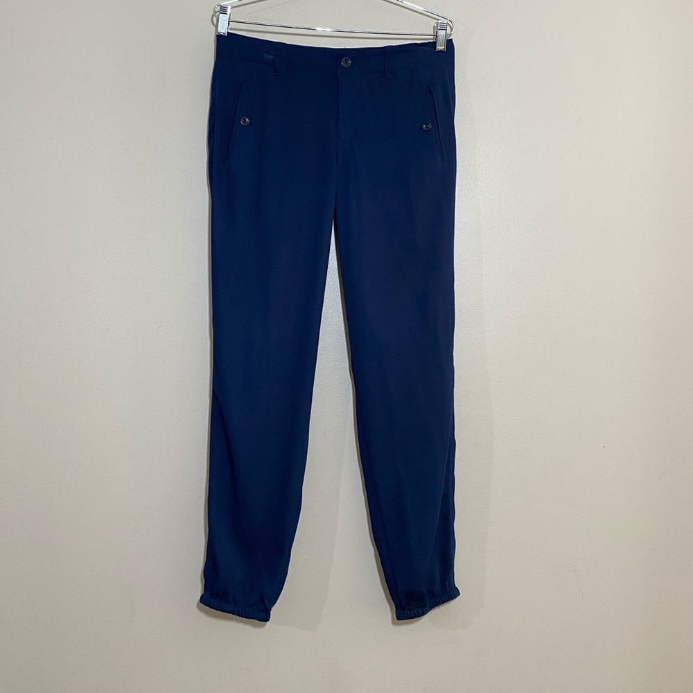 Lauren Ralph Lauren || navy blue formal joggers size 4